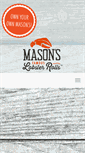 Mobile Screenshot of masonslobster.com